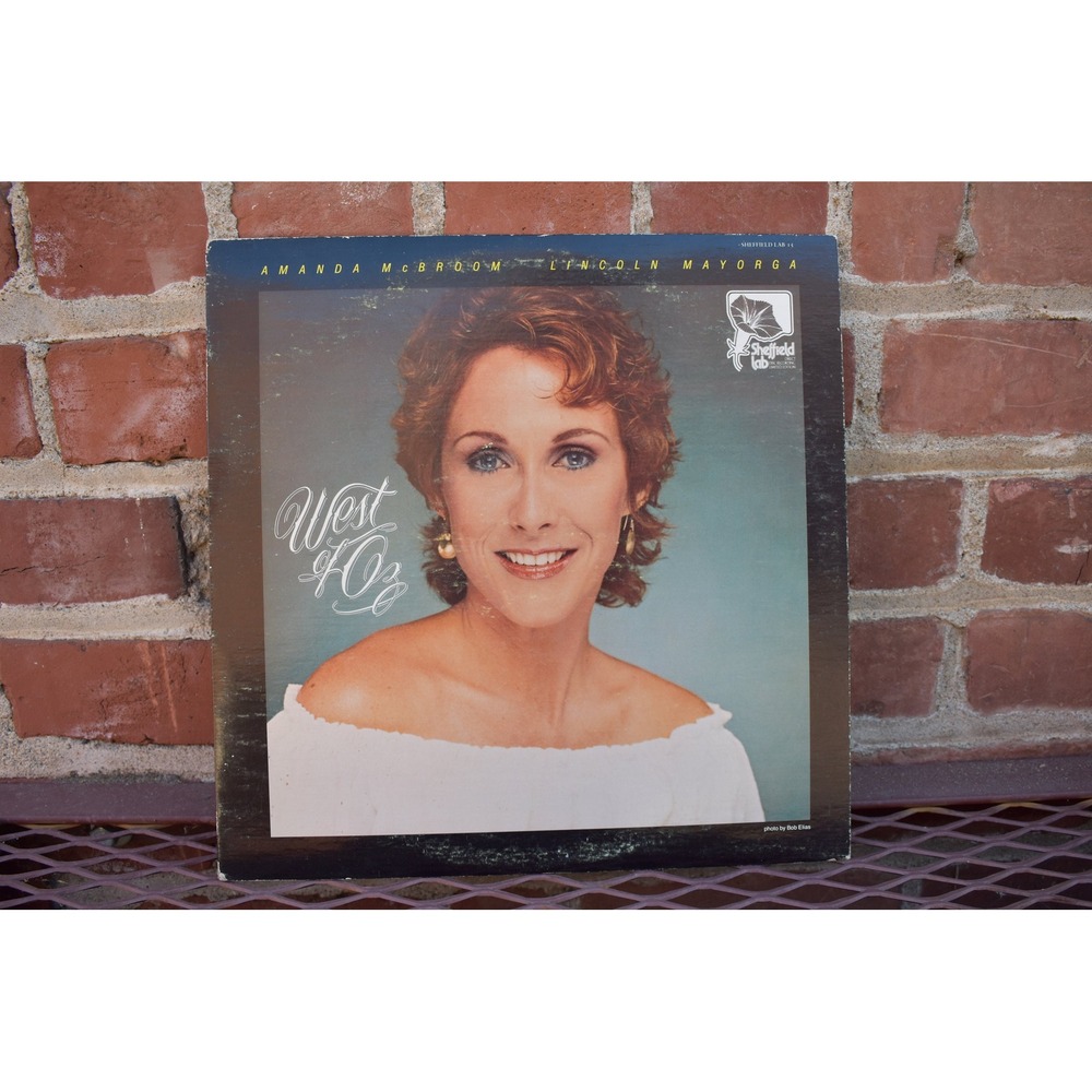 West of OZ Autographed Vinyl LP Amanda McBroom Lincoln Mayorga Sheffield Lab